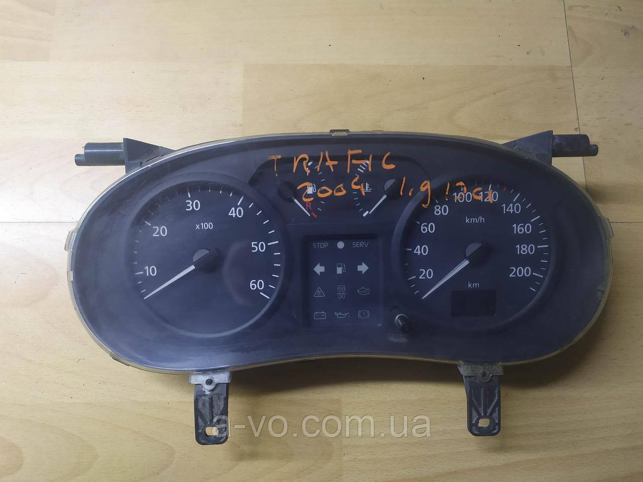 Щиток панель приладів Opel Vivaro, Renault Trafic, II 1.9 DCI, 8200279062 p8200279062b, фото 1