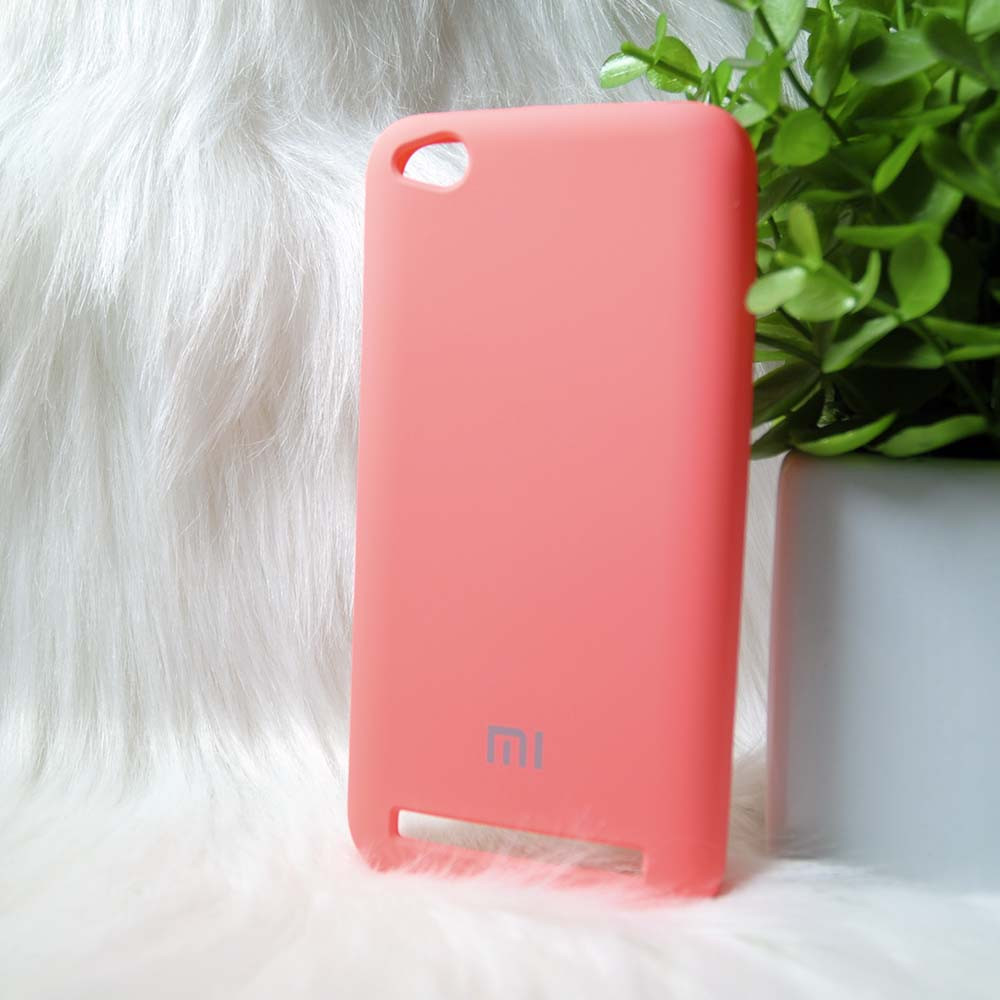 Силіконовий чохол Original Silicone case Xiaomi Redmi 5A Pink (рожевий)