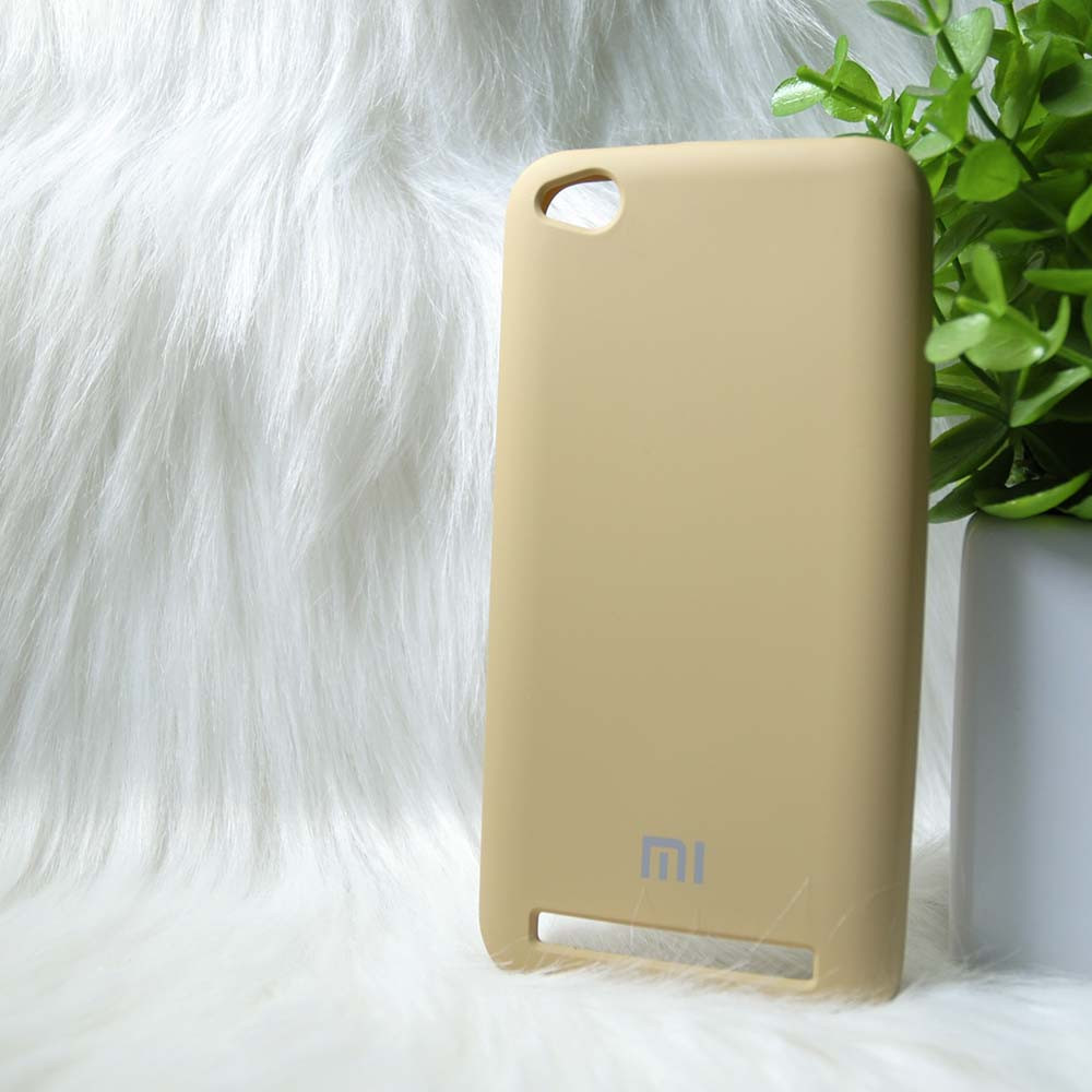 Силіконовий чохол Original Silicone case Xiaomi Redmi 5A Gold (золотий)