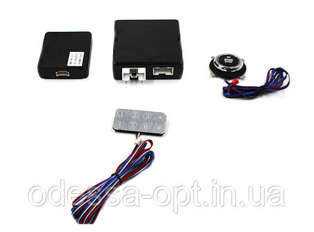 Автосигналізація двостороння CAR ALARM KD3600 GSM+GPS+APP+start engine+keyboard pin, фото 2
