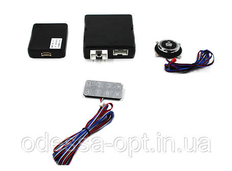 Автосигналізація двостороння CAR ALARM KD3600 GSM+GPS+APP+start engine+keyboard pin, фото 1
