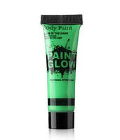 Фарба для тіла світна зелена