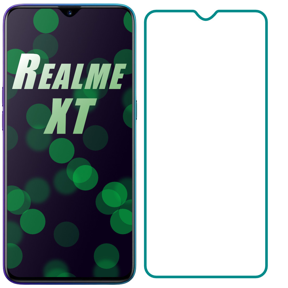 Защитное стекло Realme XT (Прозрачное 2.5 D 9H) (Реалми ХТ) купить в ...