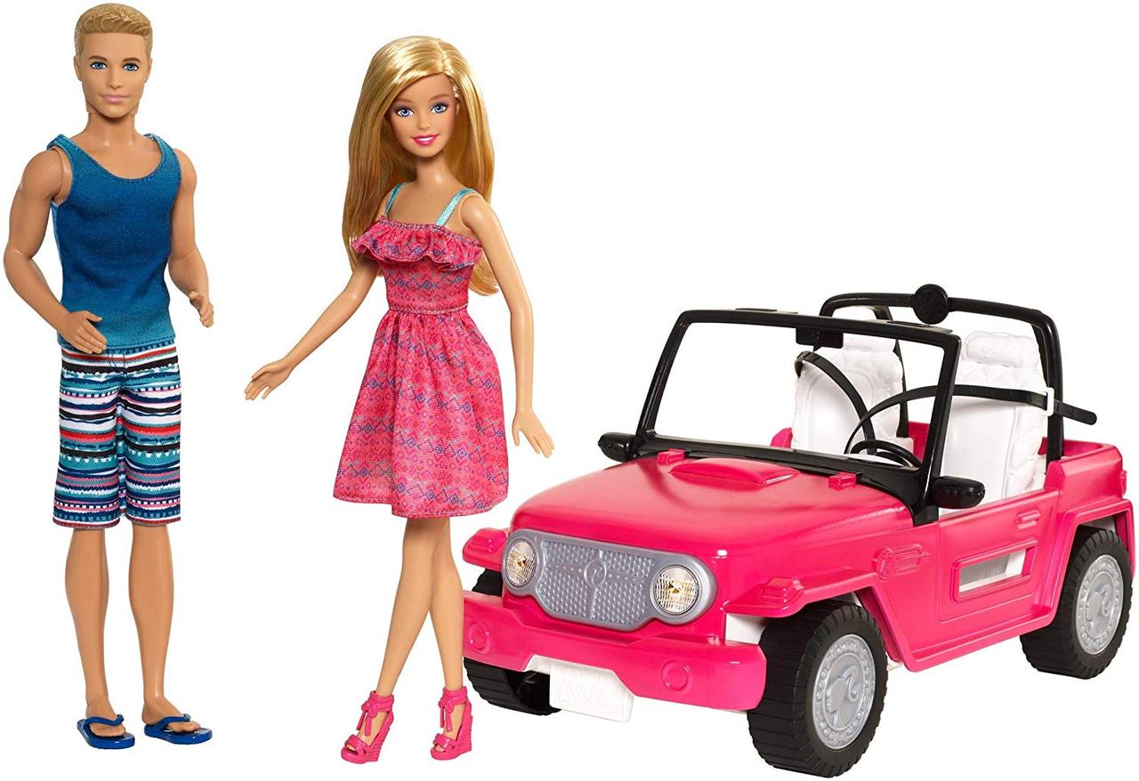 Ігровий набір Лялька Барбі і Кен Пляжний круїз / Barbie Beach Cruiser and Ken Doll
