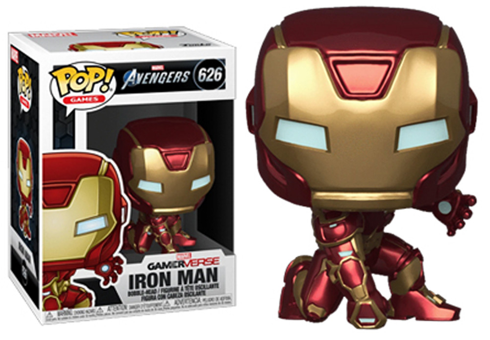 Фігурка Funko Pop Фанко Поп Месники Гра Залізна людина Avengers Game Iron Man 10 см AG IM 626, фото 1