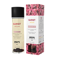 Масажне масло з частинками граната EXSENS Garnet Argan чуттєве 100мл (SO2370)