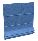 Тканина Карта дрібна синя, фото 5