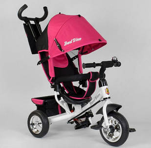 Триколісний велосипед Best Trike 6588 — 12-418 РОЗОВИЙ сталева рама, колеса піна