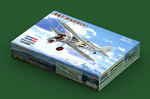 RAF Gladiator. Збірна модель літака в масштабі 1/72. HOBBY BOSS 80289