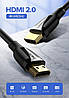 Кабель відео Ugreen HDMI 2.0 4K 3D 1М Black (ED030), фото 3