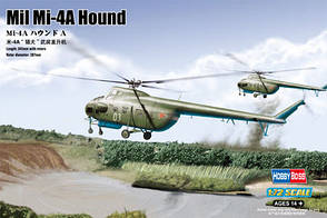 Мі-4 HOUND. Збірна модель-копія вертольота в масштабі 1/72. HOBBY BOSS 87226