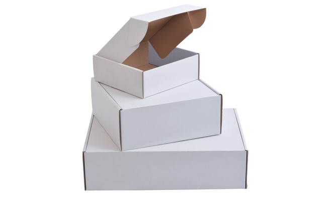 Купить белые самосборные коробки от производителя, коробка из картона .