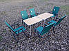 Складані меблі для дачі, кемпінгу, відпочинку на природі (2 стола + 6 крісел), фото 2