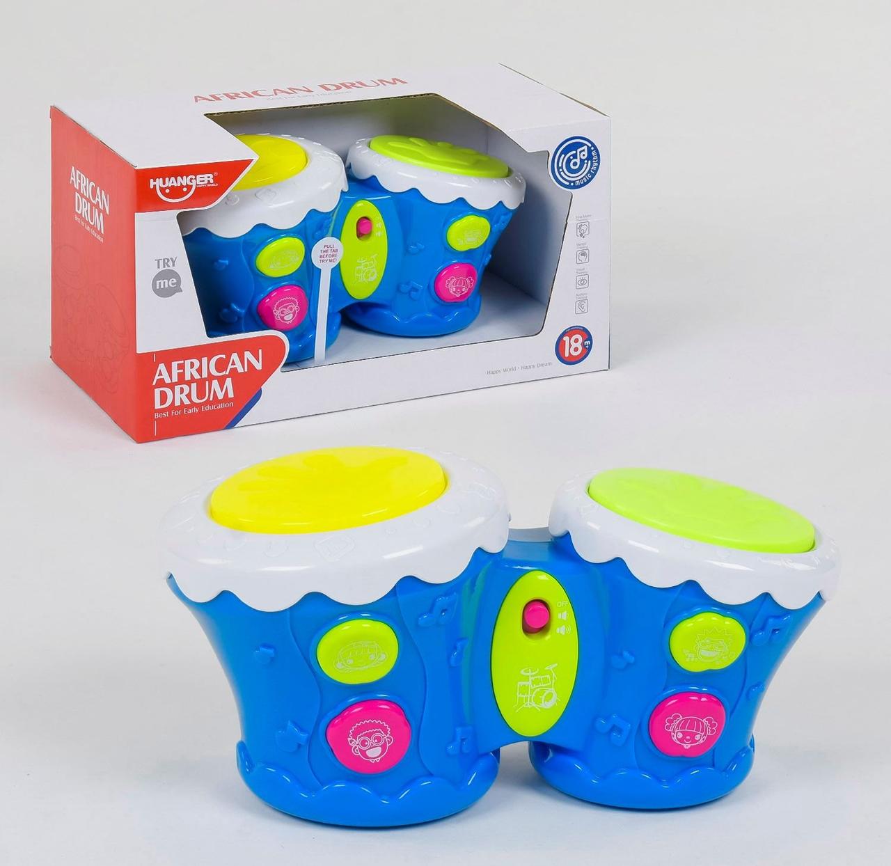 Барабан світло, звук, в коробці