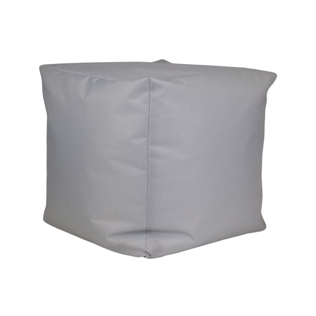 Пуф куб, 30*30*30 см, (оксфорд), (світло-сірий)