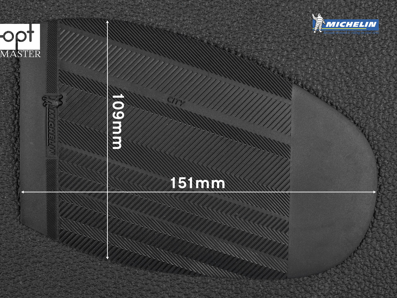Гумова профілактика XA002 CITY MICHELIN (Франція), р. 36-38, кол. чорний (black), фото 1