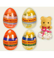 Іграшки тваринні флоксові, 4 різновиди, коробка 28×22 см