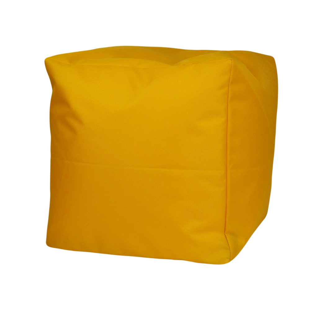 Пуф куб, 40*40*40 см, (оксфорд), (жовтий)