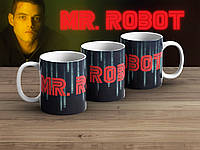 Чашка Містер Робот "Лого" з матрицею / Mr. Robot