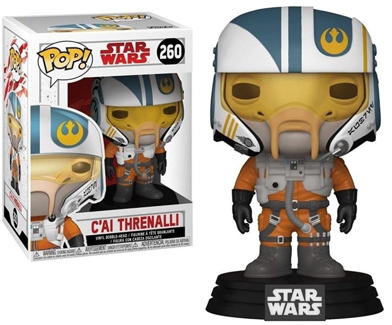 Фігурка Funko Pop Фанко C'ai Threnalli Поп К'аї Треналлі Star Wars Зіркові Війни 10 см SW СТ 260