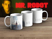 Чашка Містер Робот "Елліот" силует / Mr. Robot