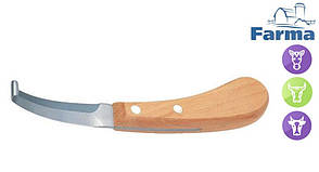 Ніж копитний Двосторонній з широким лезом PROFI, для правої руки