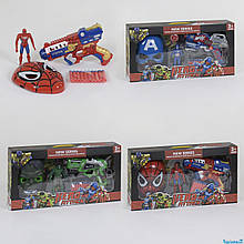 WL 3033 A/34 A/35 A/ 36 A Набір супер героїв 3 види, в коробці