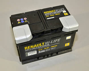 Акумулятор L3 70AH на Renault Dokker 2012->- Renault (Оригінал) - 7711238598