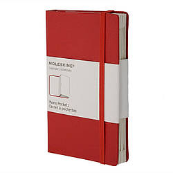 Блокнот Moleskine Portfolio кишеньковий 9х14 см Червоний (9788862930314)