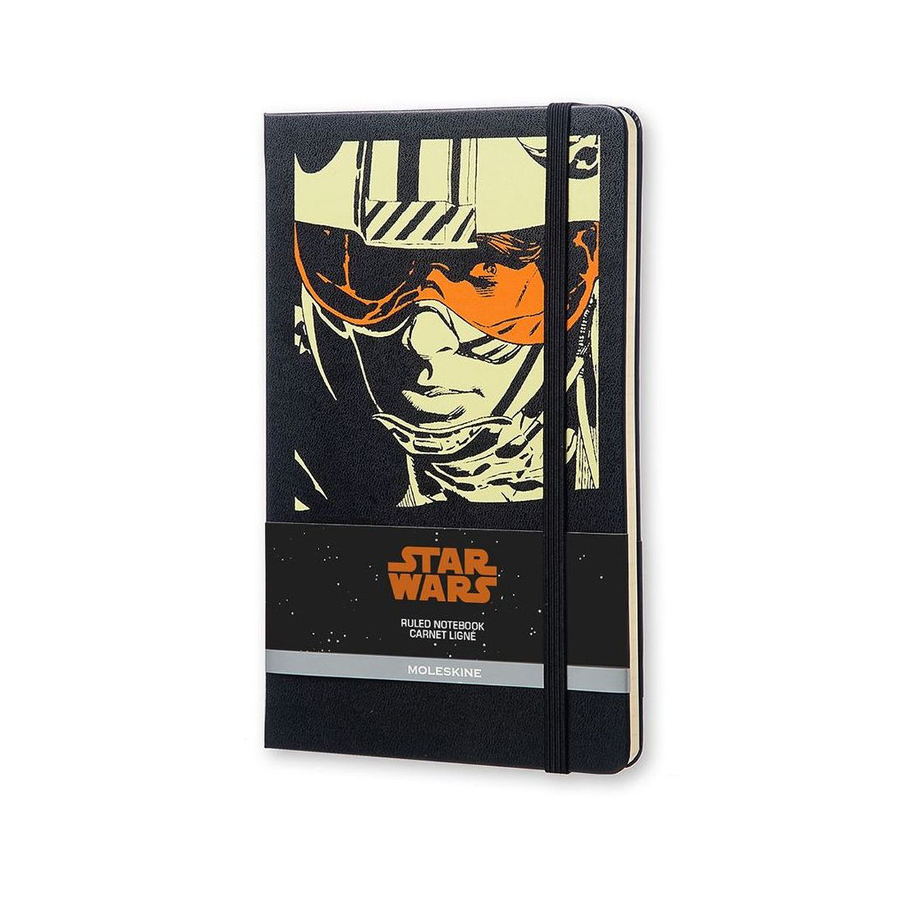 Блокнот Moleskine Star Wars LUKE середній 13х21 см в лінію Чорний (8051272892406)