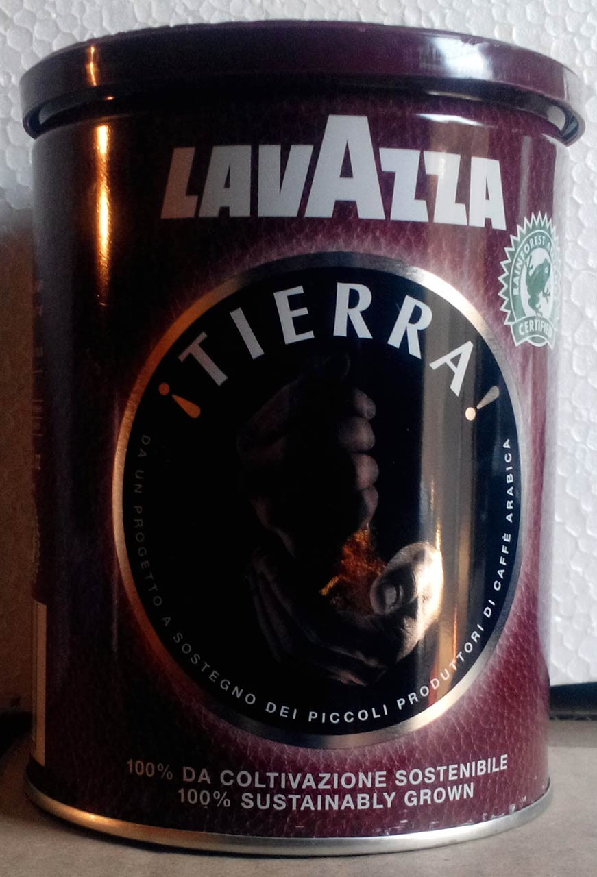 Мелена кава Lavazza Tierra Ж/Б 250 гр