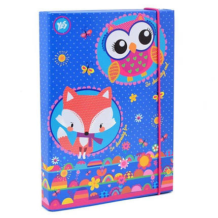 491505 Папка для зошитів картонна В5 "Charming animals", фото 1