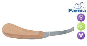 Ніж копитний Односторонній з вузьким лезом PROFI, для лівої руки