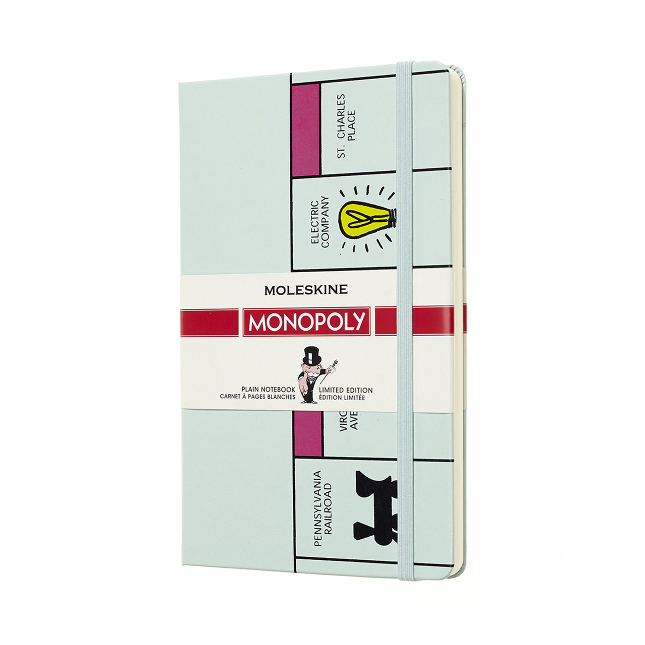 Блокнот Moleskine Monopoly середній 13х21 см нелінований (8058341715208)