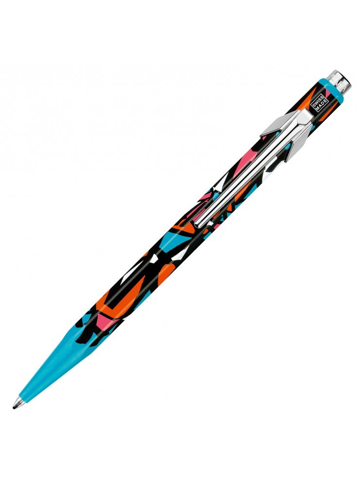 Ручка Caran d'Ache 849 Street Art блакитна 849.520-blue (7630002329961)