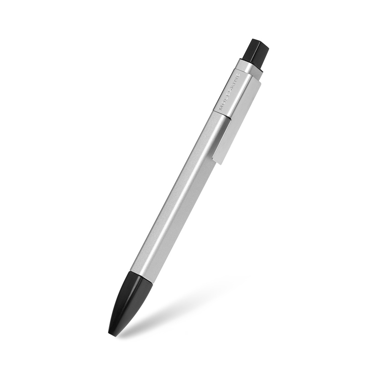 Ручка кулькова Moleskine Pro 1,0 мм Срібло (EW95PROCG1610) (8053853601391)