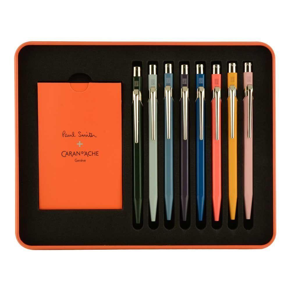 Набір Caran d'Ache 849 Paul Smith 8 ручок в подарунковому боксі 849.308 (7630002335201)