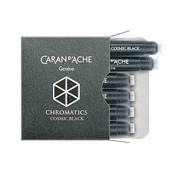 Набір картриджів чорнильних Caran d`Ache Chromatics 6 шт. чорний 8021.009 (7630002329828)