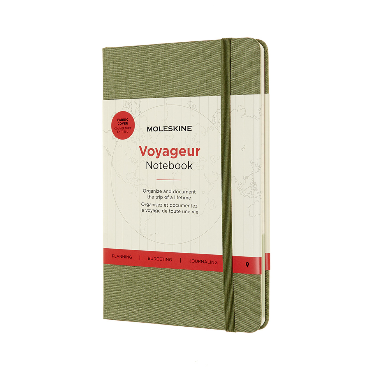 Блокнот Moleskine Вояжер Медіум 11,5х18 см Зелений В'яз (8053853603227)