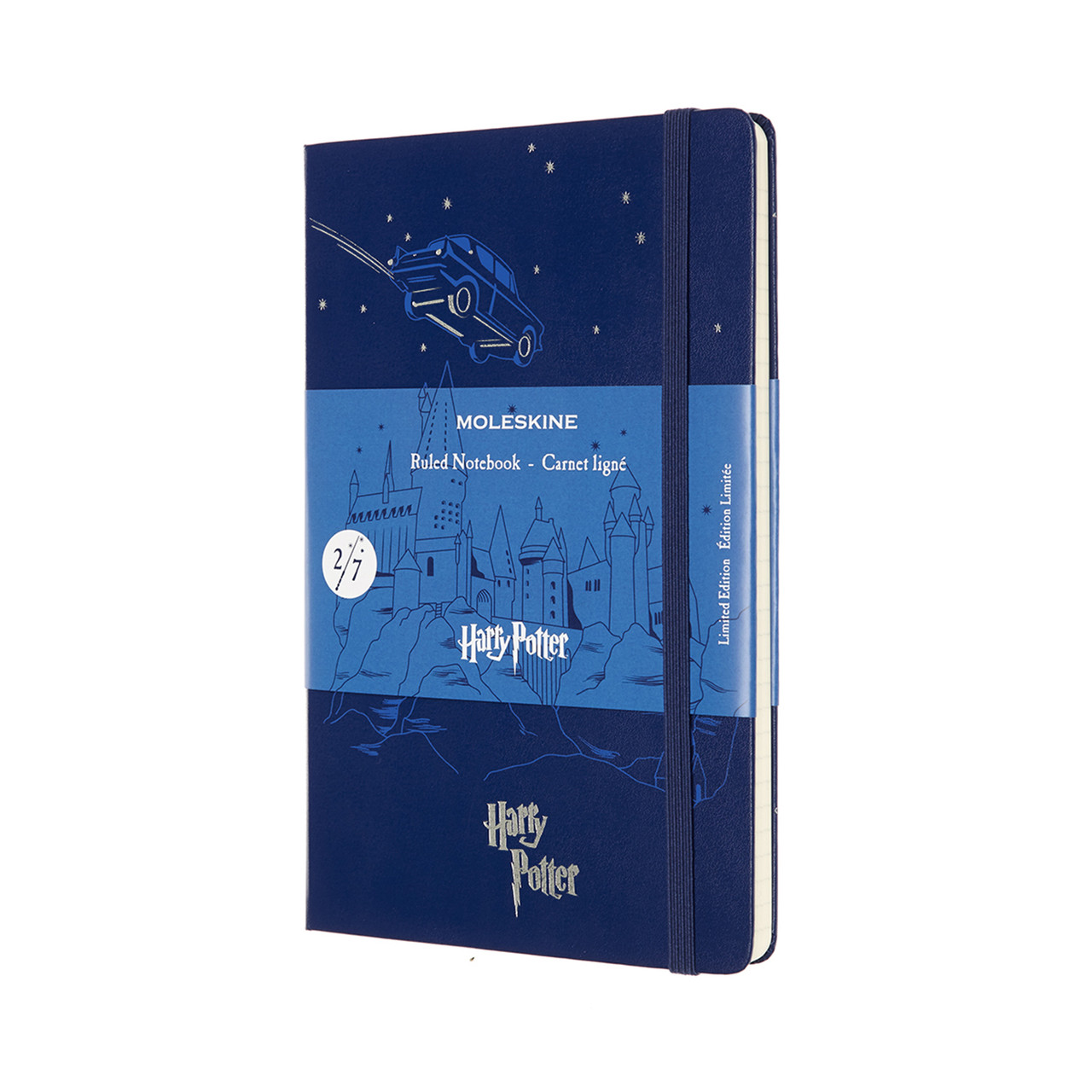 Блокнот Moleskine Harry Potter середній 13х21 см в лінію Синій (8053853603708)
