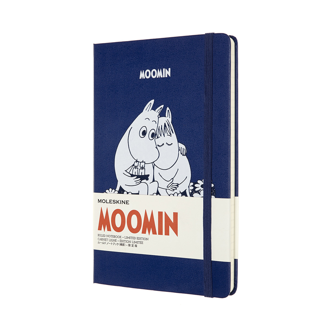 Блокнот Moleskine Moomin середній 13х21 см в лінію Синій (8053853603500)