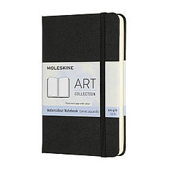 Блокнот Moleskine Art кишеньковий 9х14 см Акварель Чорний (8058647626741)