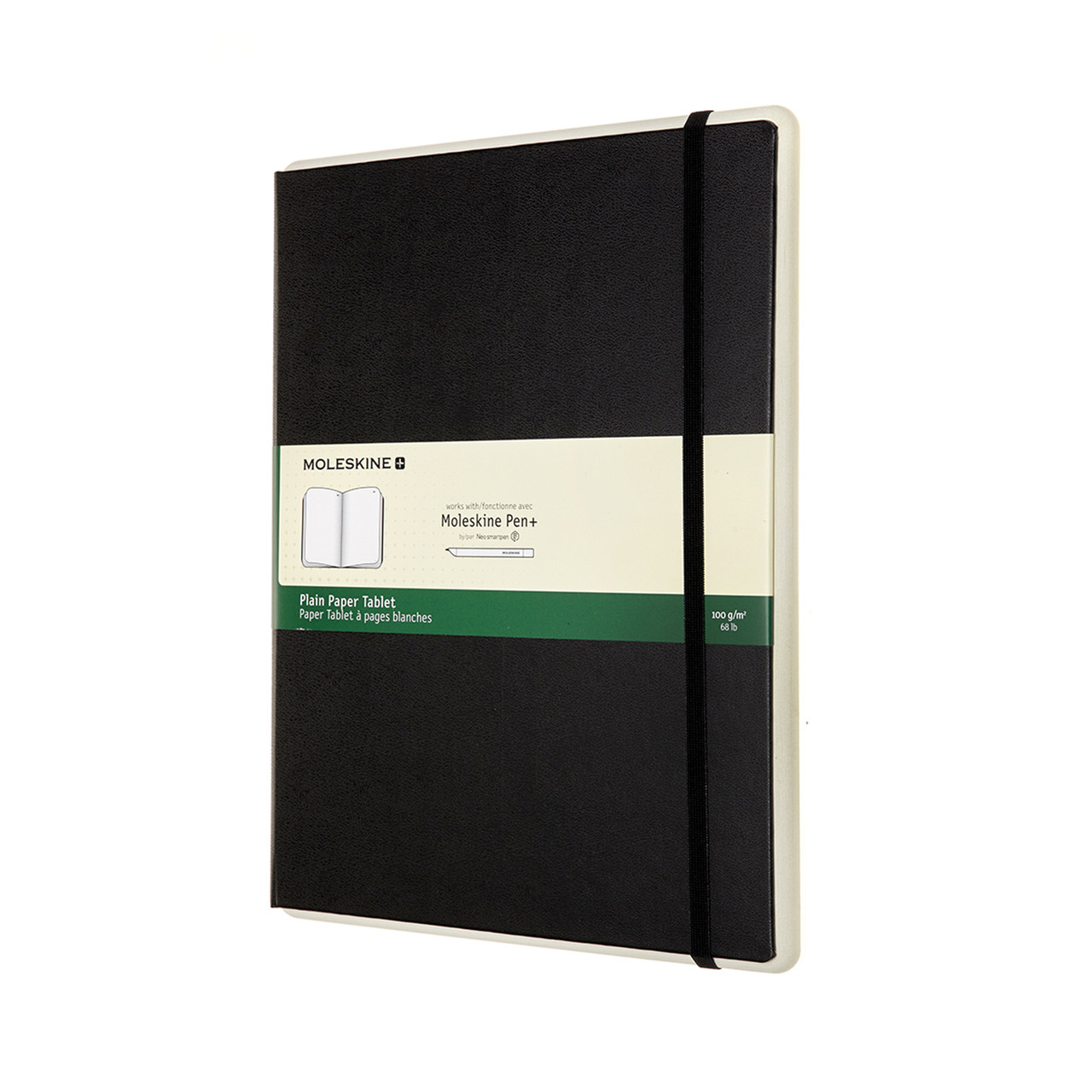 Блокнот Moleskine Paper Tablet Великий 19х25 см нелінований Чорний (8053853603883)