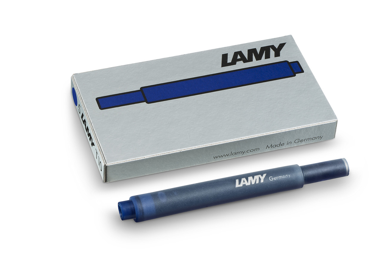Набір чорнильних картриджів Lamy T10 темно-синій 5 шт. (1610655)