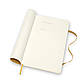 Блокнот Moleskine Leather середній 13х21 см в лінію Янтар М'який + Бокс (8053853605993), фото 4