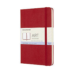 Блокнот Moleskine Art Медіум 11,5х18 см для нарисів Червоний (8053853603111)