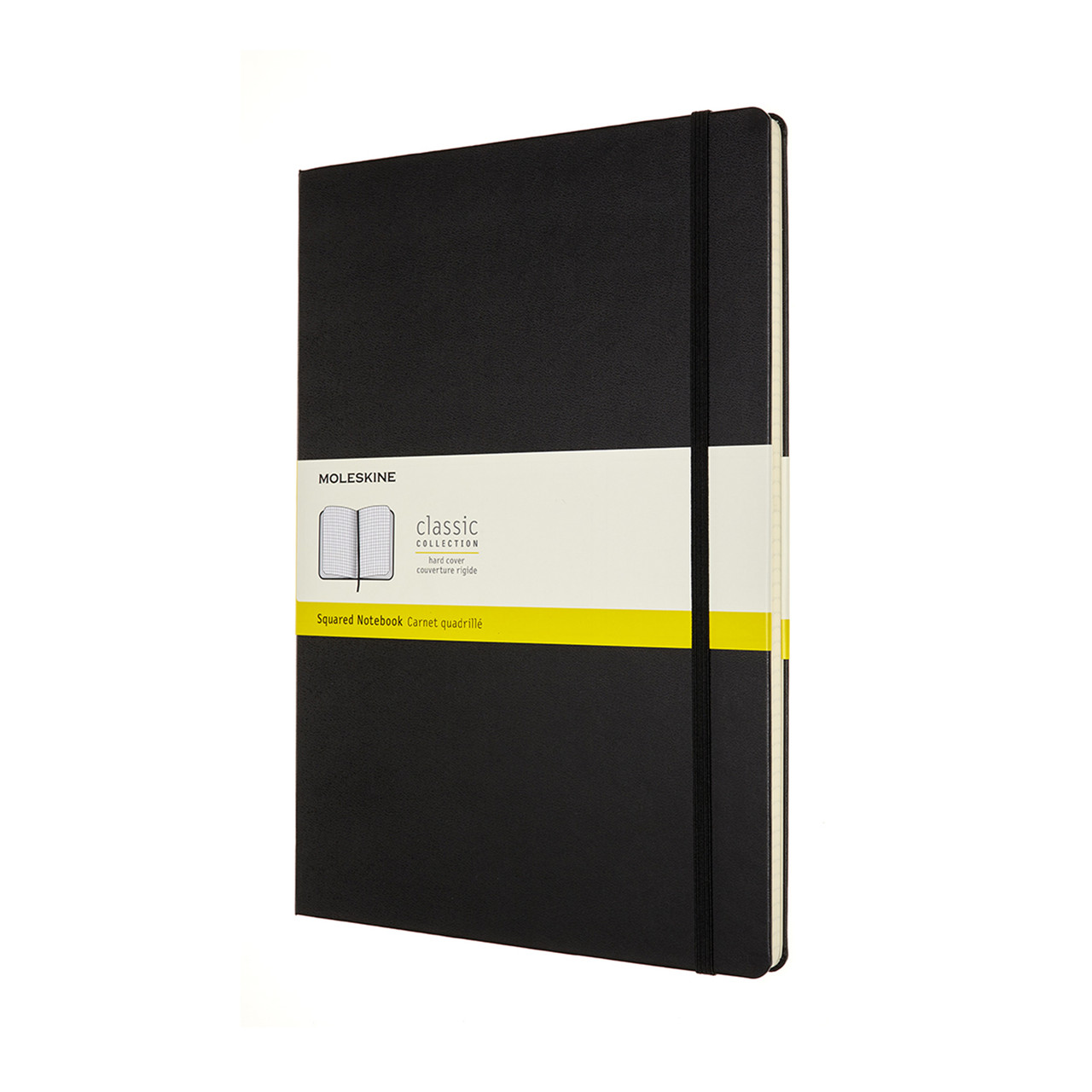 Блокнот Moleskine Classic А4 21х29,7 см в клітинку Чорний (8053853602831)