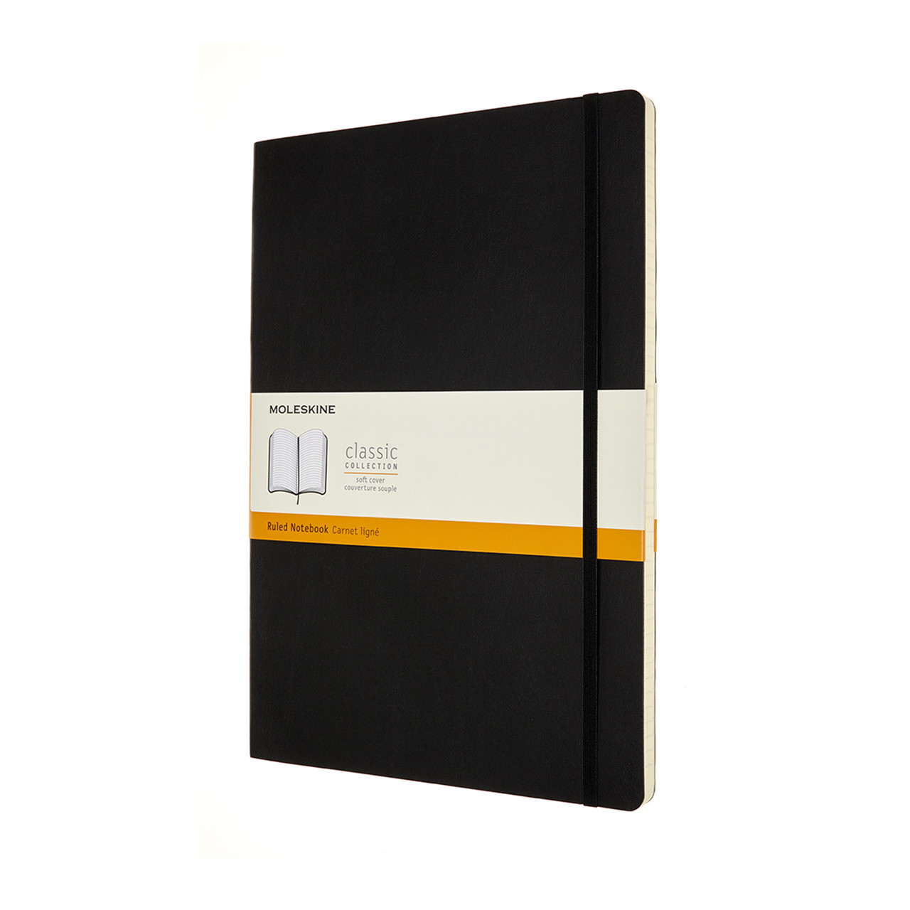 Блокнот Moleskine Classic А4 21х29,7 см в лінію Чорний М'який (8053853602855), фото 1