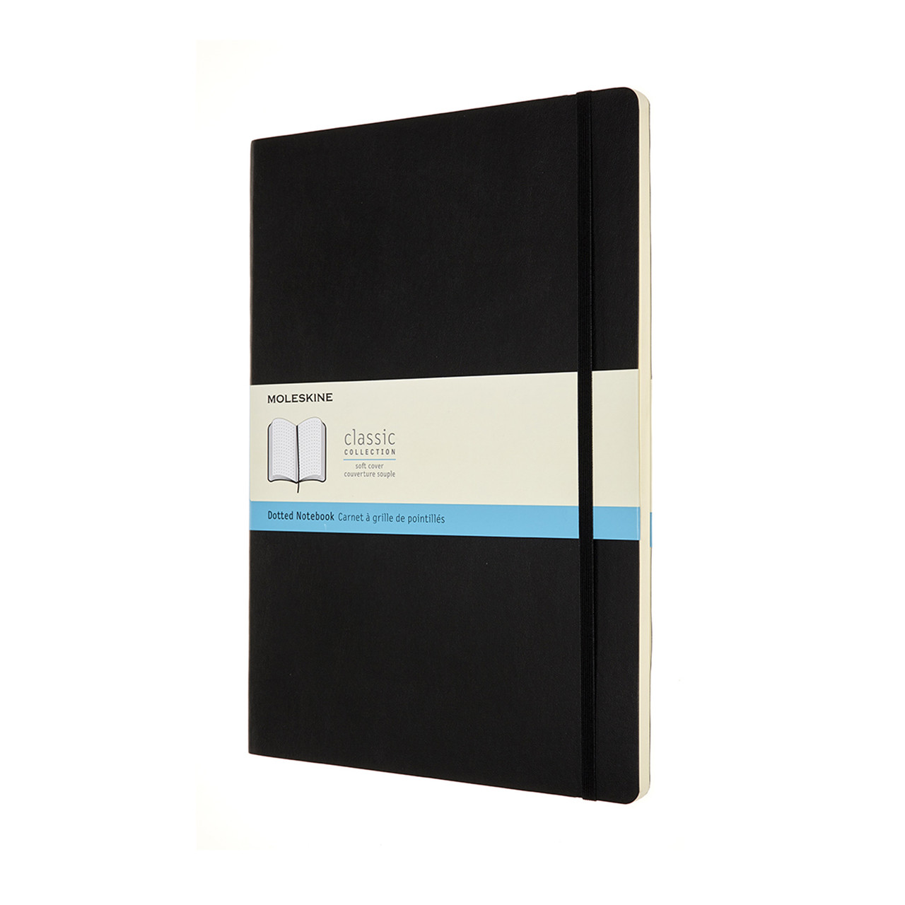 Блокнот Moleskine Classic А4 21х29,7 см в крапку Чорний М'який (8053853602886)