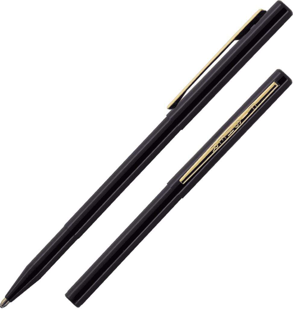 Ручка Fisher Space Pen Stowaway Чорна з кліпсою в блістері / SWY / C-BLACK (747609340426)